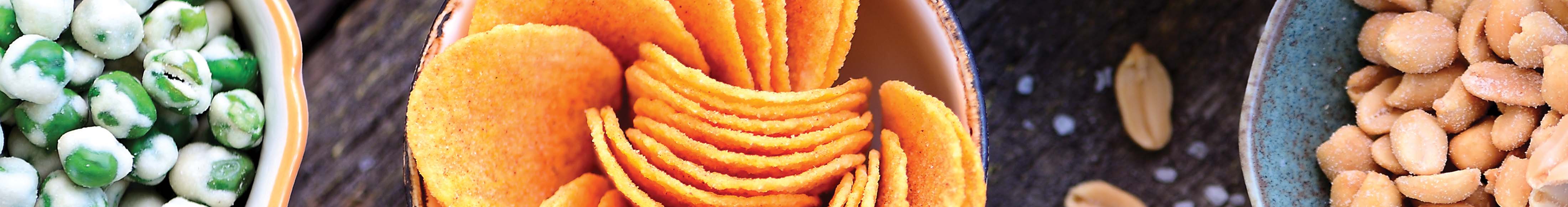 Zoutjes, chips en nootjes