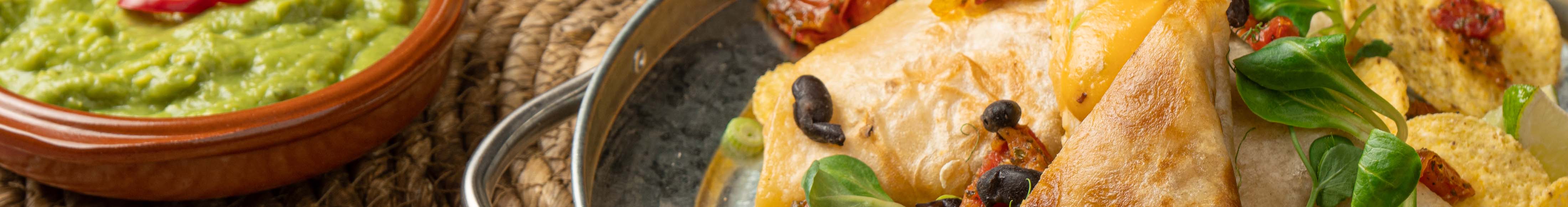 Burrito's, enchiladas en quesadilla's