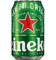 Heineken 33cl blik