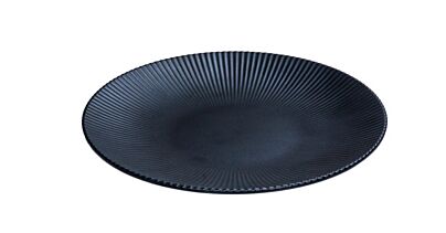 bord Melamine Zwart 22x2.5cm
