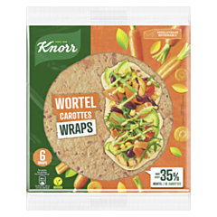 Knorr groente wrap wortel 6st