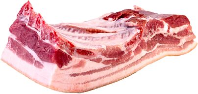 Mager spek/buik heel ca.1kg