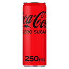 Coca cola zero 25cl blik