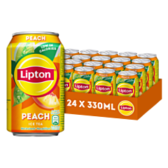 Lipton ice tea peach 33cl blik
