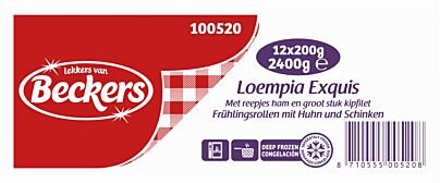 Beckers loempia exquis 200gr