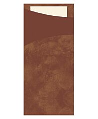 Duni sacchetto cafe+cream servet