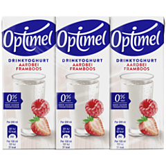 Optimel aardbei framb 20cl langl