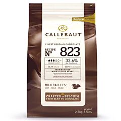 Callebaut choco. callets melk 823