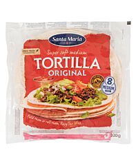 Santa soft tortillas 8 inch 320g