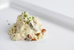 Kroes ragout van kipdij en padde