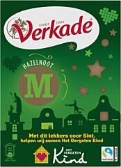 Verkade choc.let. hazelnoot 135g