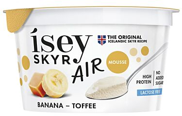 Isey skyr air banana toffee125gr