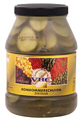 Vhc komkommerplak 2400ml plastic