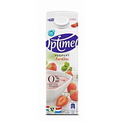 Optimel yoghurt aardbei 0%vet