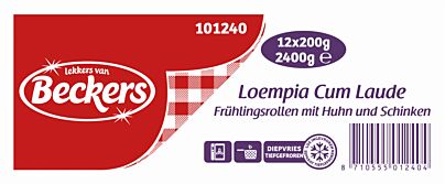 Beckers loempia cum laude 200gr