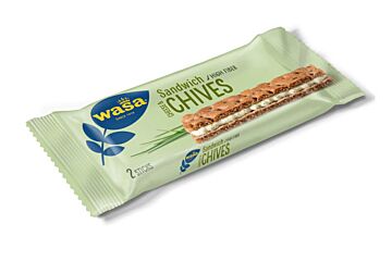 Wasa sandwich cheese & chives 37g