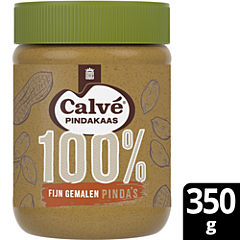 Calve pindakaas 100% fijn gemalen