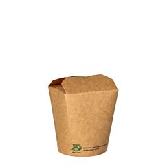 Noodlebox bruin230ml 7,5x6,5x5,8