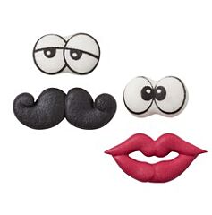 Nic funny face suiker elementen