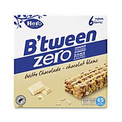 B'tween zero witte chocolade 20g