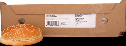 Chaup.hamb.bun sesam 75g 2589 VGN