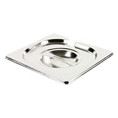 Hendi gastr.deksel+uitsp rvs 1/6