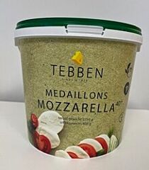 Tebben mozzarella slices 40st