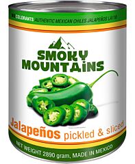 Jalapenos pickled & sliced