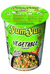 Yum yum vegetable noodle cups 70g