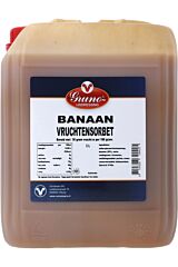 Gruno banaan vruchtensorbet