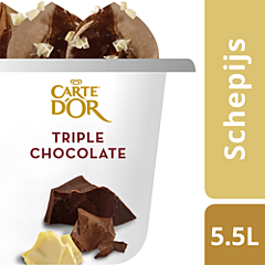 Carte d'or triple chocolate ijs