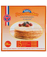 Veldt pannenkoek nat. 24cm 185gr