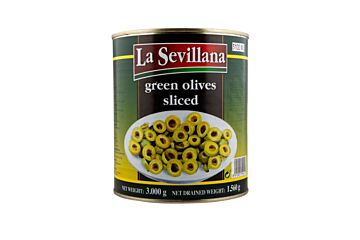 Sevillana olijven groen schijf