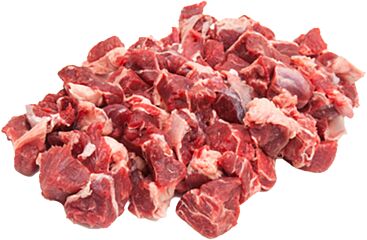 Kalfs goulash 3x3cm pkg