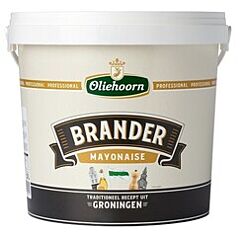 Oliehoorn brander mayonaise