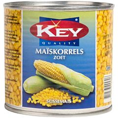 Key maiskorrels zoet vacuum