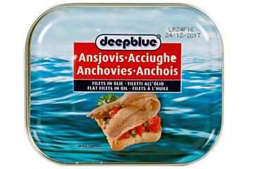 Deepblue ansjovis gestrekt