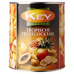 Key tropische fruitcocktail