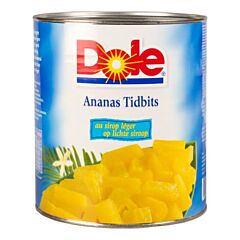 Dole ananas tidbits op siroop