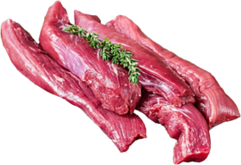 Kalfshaas rose heel/schoon ca.1kg