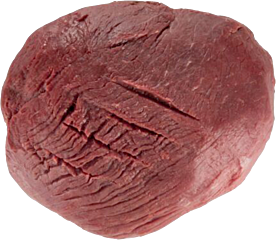 Kalfs bovenbil z.deks/rose ca.3kg