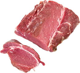 Wild zwijns filet geportioneerd