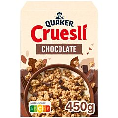 Quaker cruesli chocolade 450gr