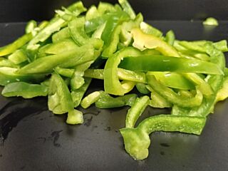 Paprika Groen STRIP 10MM per 1KG
