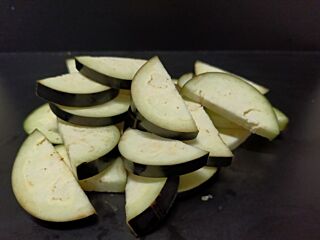 Aubergine HALVE PLAK 10MM 2,5kg