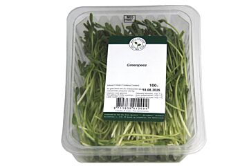 Green peez per bakje