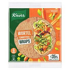 Knorr groente wrap wortel 6st