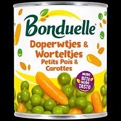 Bond.doperwtjes & worteltjes 610g