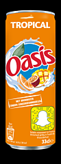 Oasis tropical 4x6x33cl blik