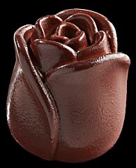 !3D roos chocolade bavaroise 80gr